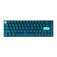 Tecware B68+ TKL Black Teal BT Wireless Mech Keyboard Gateron BROWN Sale