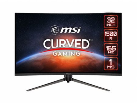 MSI Optix AG321CQR Curved 31.5  VA 165Hz 2560x1440 (WQHD) 1500R Anti-glare Monitor Online now