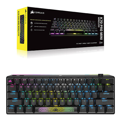 Corsair K70 RGB Pro Mini Wireless Cherry MX RED CH-9189010-NA | Cherry MX SPEED CH-9189014-NA Fashion