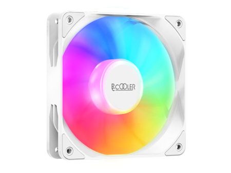 PCCooler RS120 ARGB 120mm WHITE Case Fan For Sale