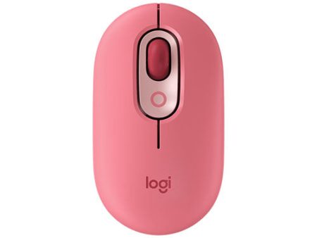 Logitech POP Mouse Wireless with Customizable Emoji HEARTBREAKER ROSE 910-006516 Discount