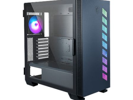 MSI MAG Vampiric 300R Pacific Blue Mid-Tower PC Case (306-7G19821-809) [ No Box ] For Discount