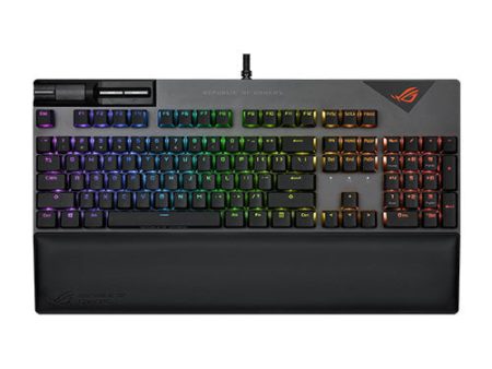 ASUS ROG Strix Flare II NX Blue Switch Clicky & Tactile Mechanical Gaming Keyboard XA08 STRIX FLARE II NXBL US Online Sale