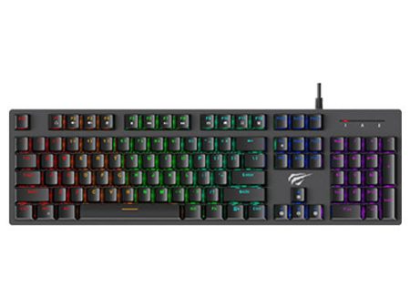 Havit KB858L RGB Backlit Mechanical Keyboard Fashion