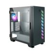 MSI MAG Vampiric 300R Midnight Green Mid-Tower PC Case (306-7G19G21-809) Online now