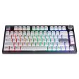 Tecware Veil 80 TKL Black 3 mode BT Wireless 75% Layout Mech Keyboard Gateron RED Discount