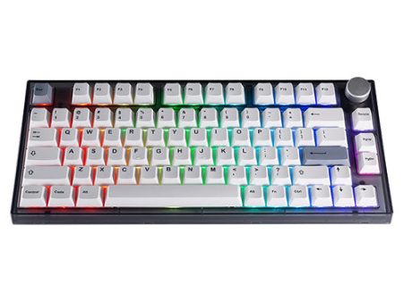 Tecware Veil 80 TKL Black 3 mode BT Wireless 75% Layout Mech Keyboard Gateron RED Discount