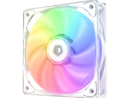 ID Cooling Crystal 120 White aRGB 120mm Aux Fan on Sale