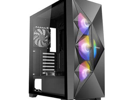 Antec DF800 FLUX ATX TG Black 3*120mm ARGB 1*120mm Mid Tower Case Online Sale