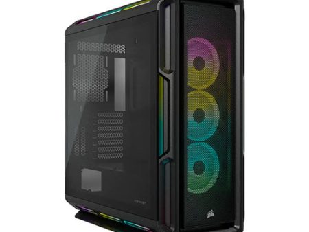 CORSAIR iCUE 5000T RGB Tempered Glass Mid-Tower ATX PC Case — Black CC-9011230-WW Online Sale