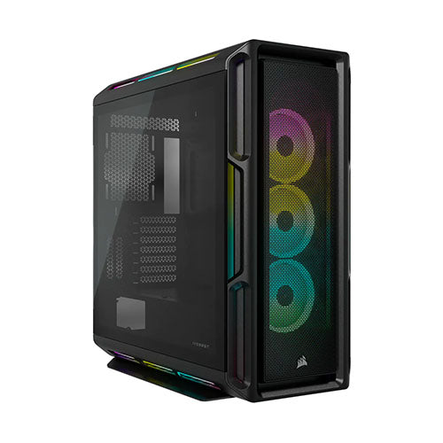 CORSAIR iCUE 5000T RGB Tempered Glass Mid-Tower ATX PC Case — Black CC-9011230-WW Online Sale