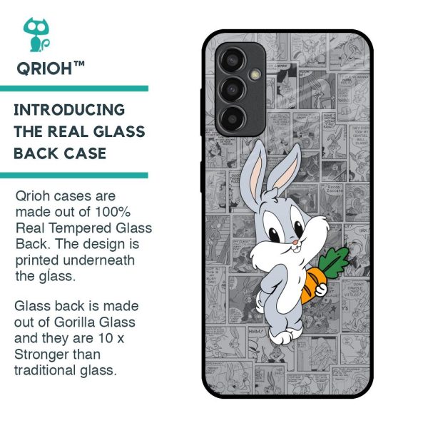 Cute Baby Bunny Glass Case for Samsung Galaxy F13 Online now