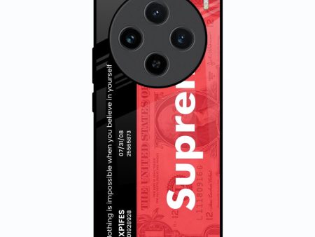 Supreme Ticket Glass Case for Vivo X100 5G Sale