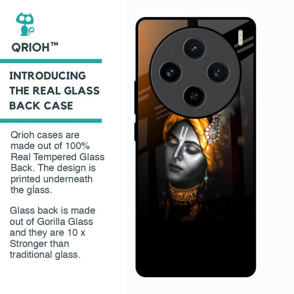 Ombre Krishna Glass Case for Vivo X100 5G Hot on Sale