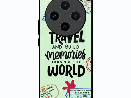 Travel Stamps Glass Case for Vivo X100 5G Online Hot Sale