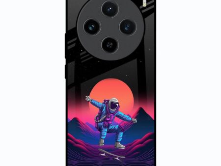 Retro Astronaut Glass Case for Vivo X100 5G Cheap