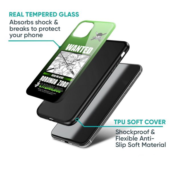 Zoro Wanted Glass Case for iPhone 13 mini For Discount