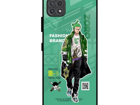 Zoro Bape Glass Case for Samsung Galaxy A22 5G on Sale