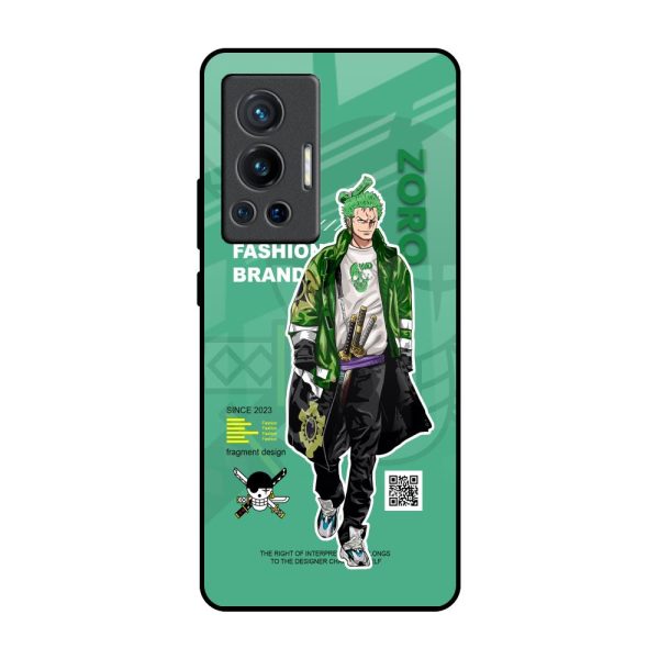 Zoro Bape Glass Case for Vivo X70 Pro Fashion