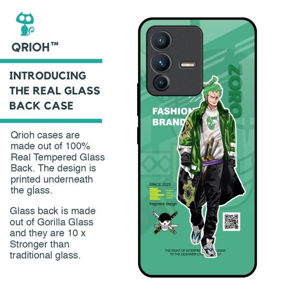 Zoro Bape Glass Case for Vivo V23 Pro 5G For Discount