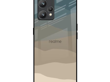 Abstract Mountain Pattern Glass Case for Realme 9 Pro Plus Online