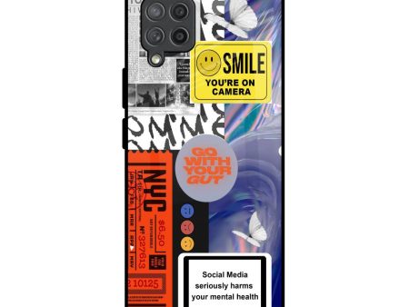 Smile for Camera Glass Case for Samsung Galaxy M42 Sale