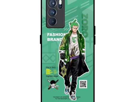 Zoro Bape Glass Case for Oppo Reno6 Hot on Sale