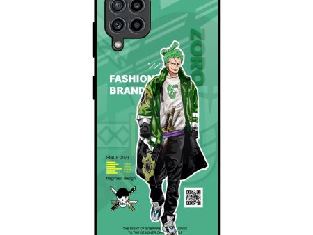 Zoro Bape Glass Case for Samsung Galaxy F22 Fashion