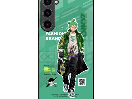 Zoro Bape Glass Case for Samsung Galaxy S23 Plus 5G For Discount