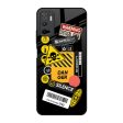 Danger Signs Glass Case for Poco M3 Pro Online Sale