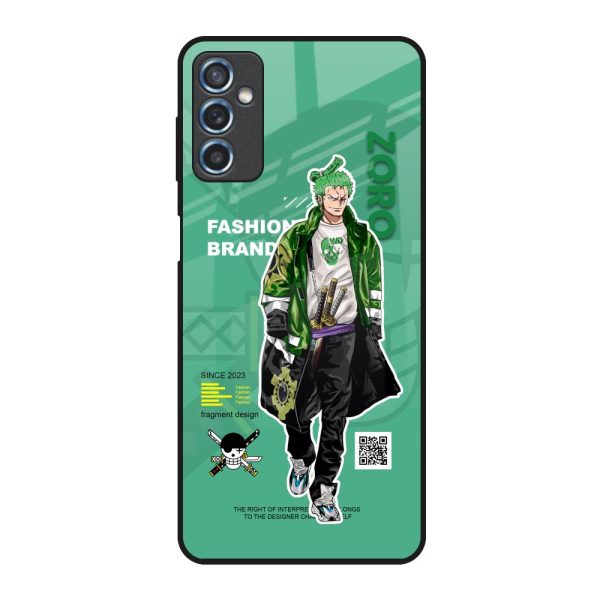 Zoro Bape Glass Case for Samsung Galaxy M52 5G Supply