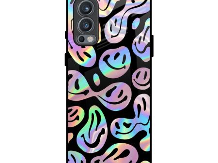 Acid Smile Glass Case for OnePlus Nord 2 For Sale