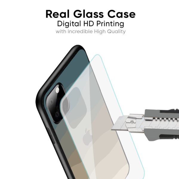 Abstract Mountain Pattern Glass Case for iPhone 11 Cheap