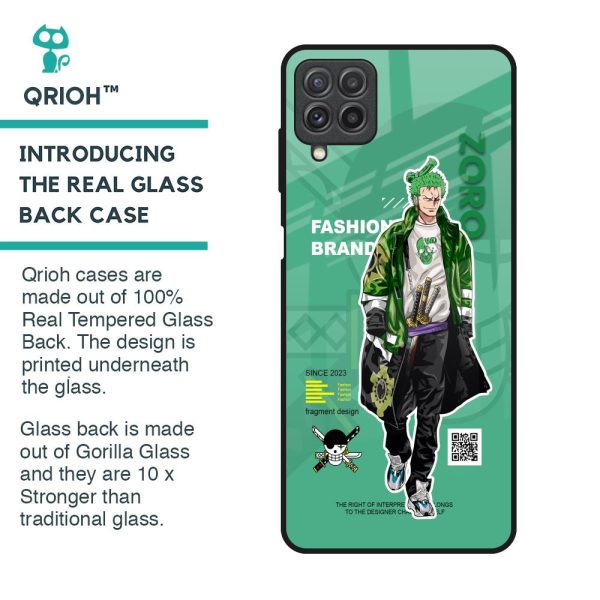 Zoro Bape Glass Case for Samsung Galaxy A22 For Discount