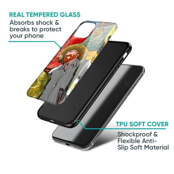 Loving Vincent Glass Case for Samsung Galaxy M32 For Cheap