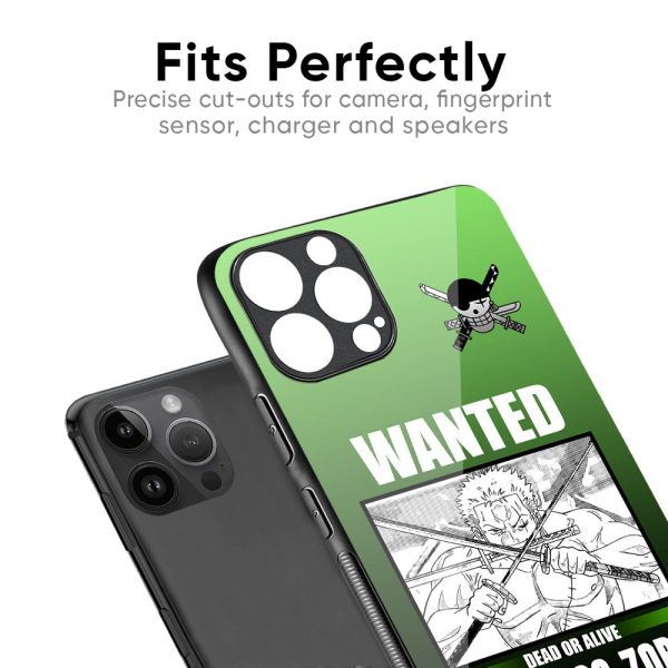 Zoro Wanted Glass Case for iPhone 13 on Sale