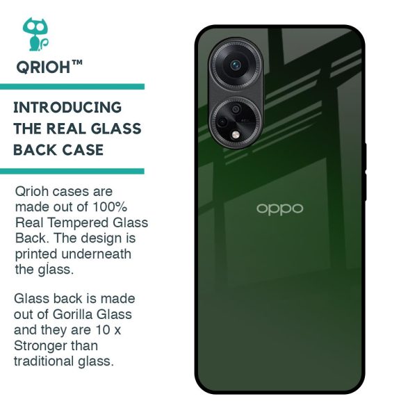 Deep Forest Glass Case for Oppo F23 5G Fashion