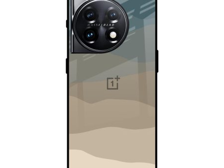 Abstract Mountain Pattern Glass Case for OnePlus 11 5G Supply