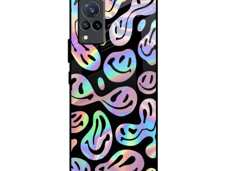 Acid Smile Glass Case for Vivo V21 Sale