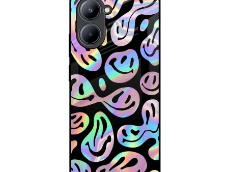 Acid Smile Glass Case for Realme C33 Online