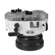 60M 195FT Waterproof housing for Sony RX1xx series Salted Line with 67mm threaded short   Macro port for Sony RX100 VI   VII (White) Online Sale