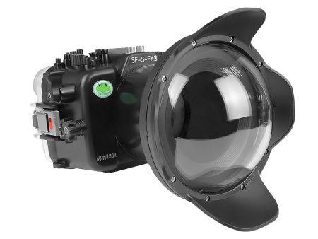 Sony FX3 40M 130FT Underwater camera housing  with 6  Dome port V.2 for FE16-35mm F2.8 GM (zoom gear included). Hot on Sale