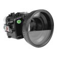 Sony FX3 40M 130FT Underwater camera housing with 6  Glass Flat short port. For Cheap