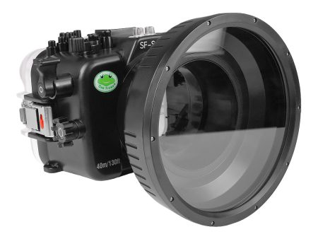 Sony FX3 40M 130FT Underwater camera housing with 6  Glass Flat short port. For Cheap