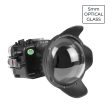 Sony FX3 40M 130FT Underwater camera housing  with 6 Optical Glass Dome port V2 for FE16-35mm F2.8 GM (zoom gear included) Hot on Sale